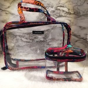 Vera Bradley Clear Travel Bags